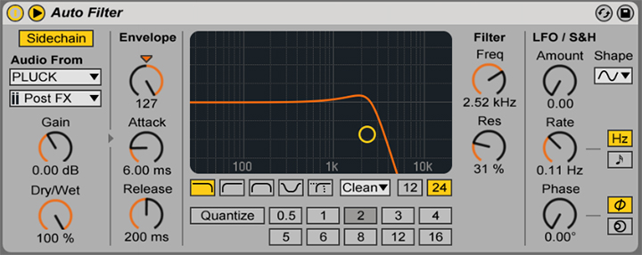 how to sidechain in ableton